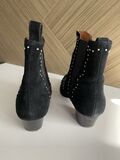 Black ankle boots
