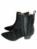 Black ankle boots