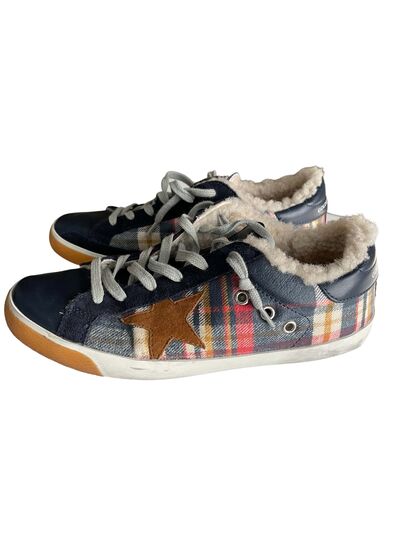 Tartan sneakers