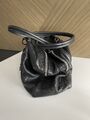 Leather travel bag