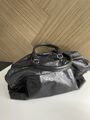 Leather travel bag