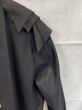 Black wool coat