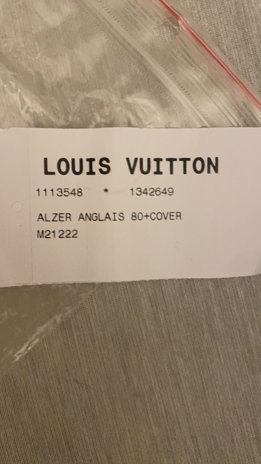 louis vuitton duffle bag receipt