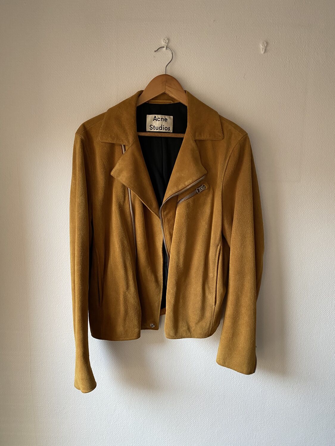 Acne suede jacket outlet