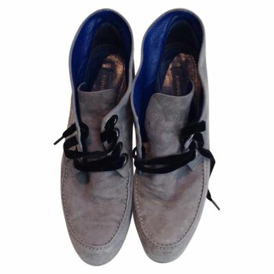 Suede shoes
