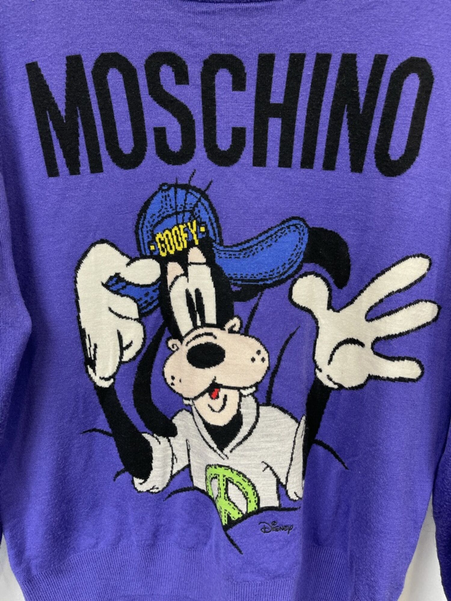 Moschino goofy sweater sale