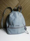 Leather backpack