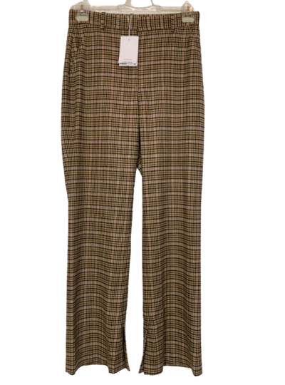 Wool flare pants