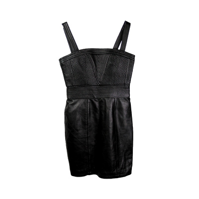 Leather Mini Dress
