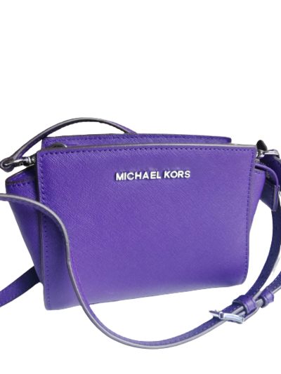 Leather shoulder bag