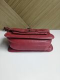 Leather shoulder bag