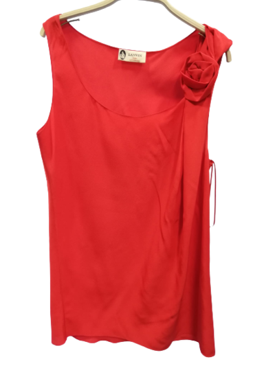 Silk Sleeveless Top