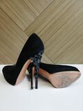Suede High-heels Shoes