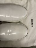 Patent slip-on sneakers