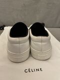 Patent slip-on sneakers