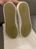 Patent slip-on sneakers