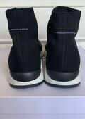 Cotton laceless sneakers