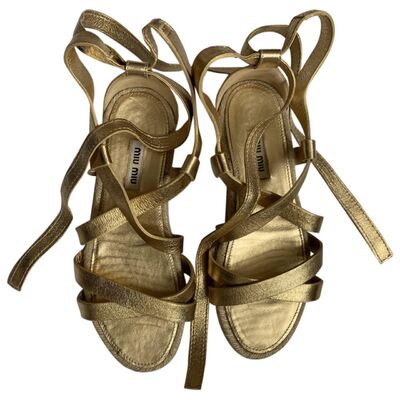 Leather sandals