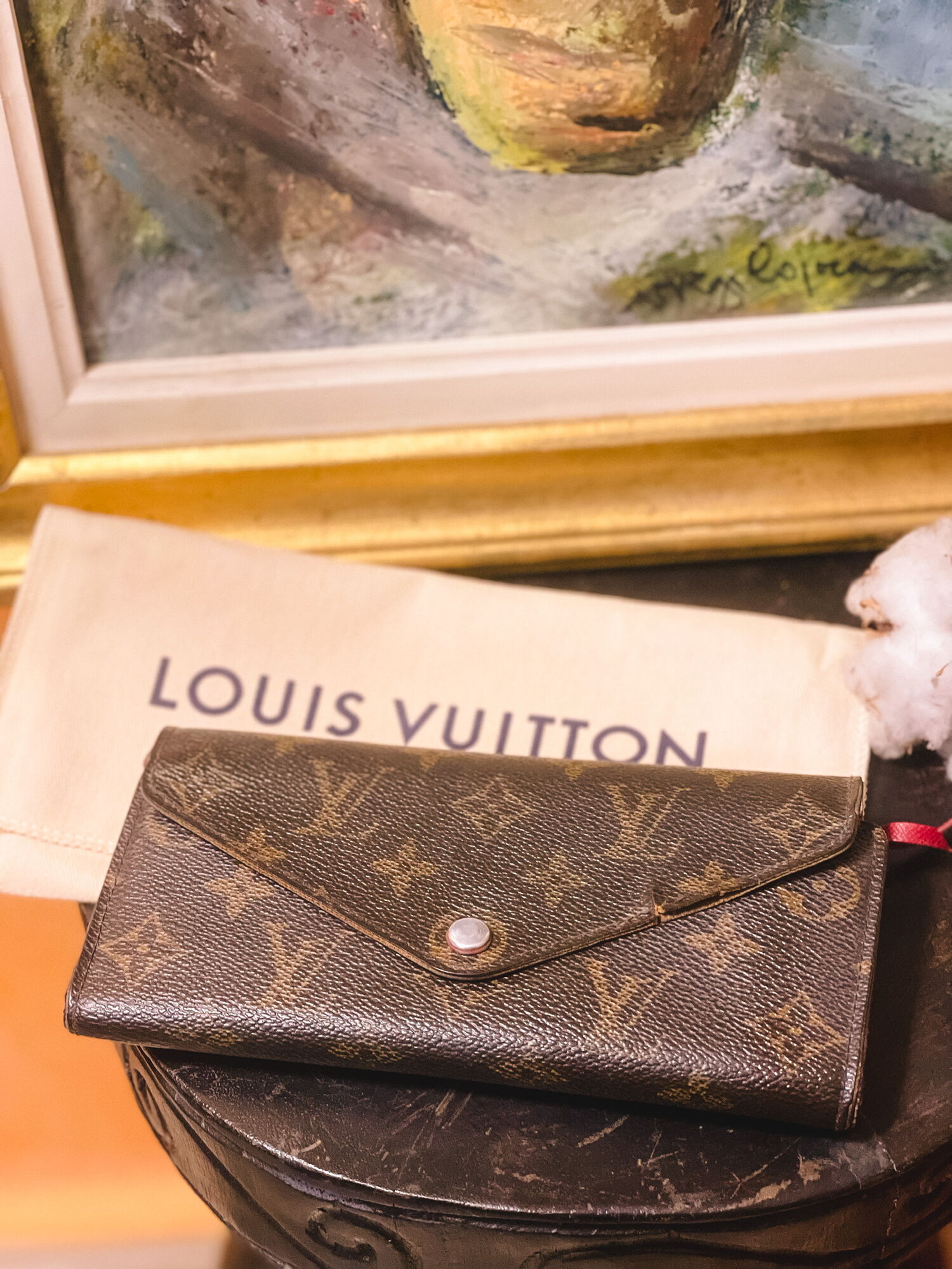 Patent Money & cards Wallets Louis Vuitton - One Size, buy pre-owned at 100  EUR