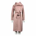 Cashmere wrap coat