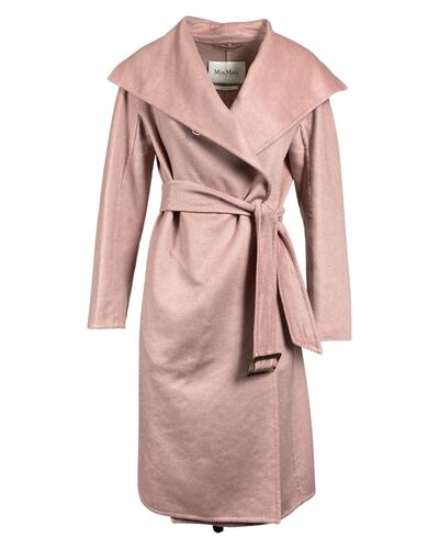 Cashmere wrap coat