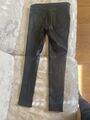 Leather skinny pants