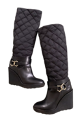 Quilted boots