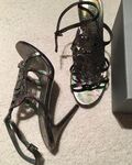 Leather High heels Sandals