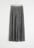 Pleated pants