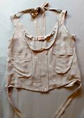 Silk Sleeveless Top