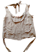 Silk Sleeveless Top