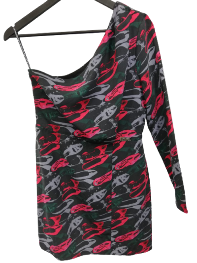 One shoulder dress