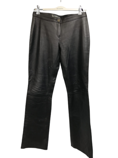 Leather Wide leg Pants