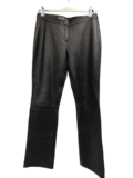Leather Wide leg Pants