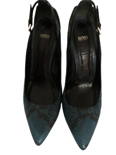 Leather High-heels Shoes