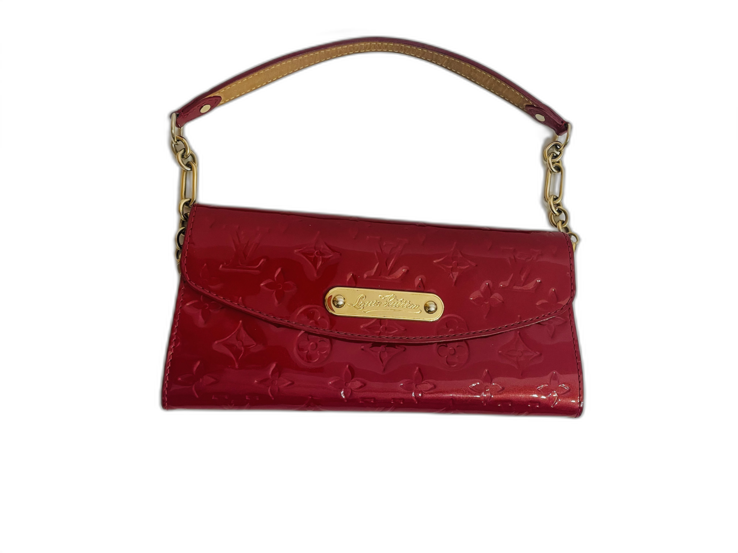 Patent Clutch bag Louis Vuitton, buy pre-owned at 600 EUR