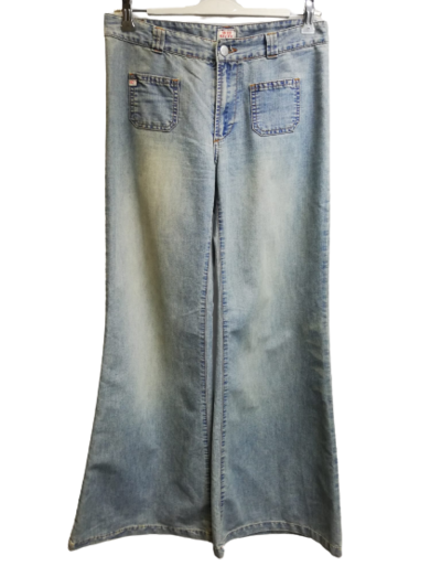 Cotton Wide Jeans