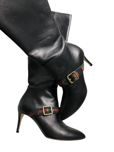 Leather Knee high Boots