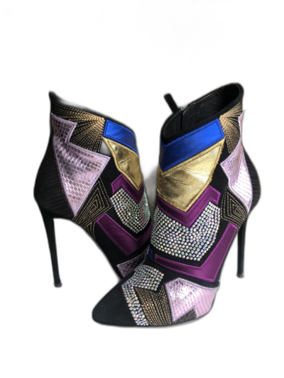 Suede High heel Boots
