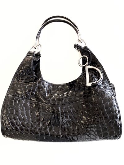 Leather tote