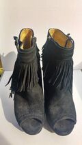 Suede Open toe Shoes