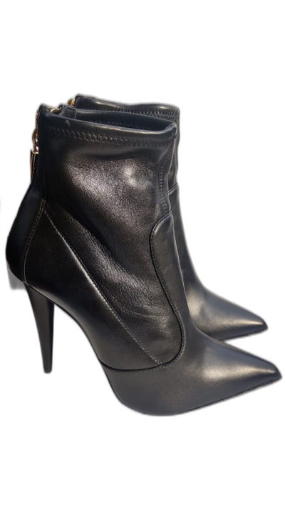Leather High heel Boots