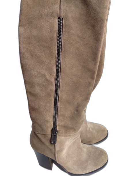 Suede Knee high Boots