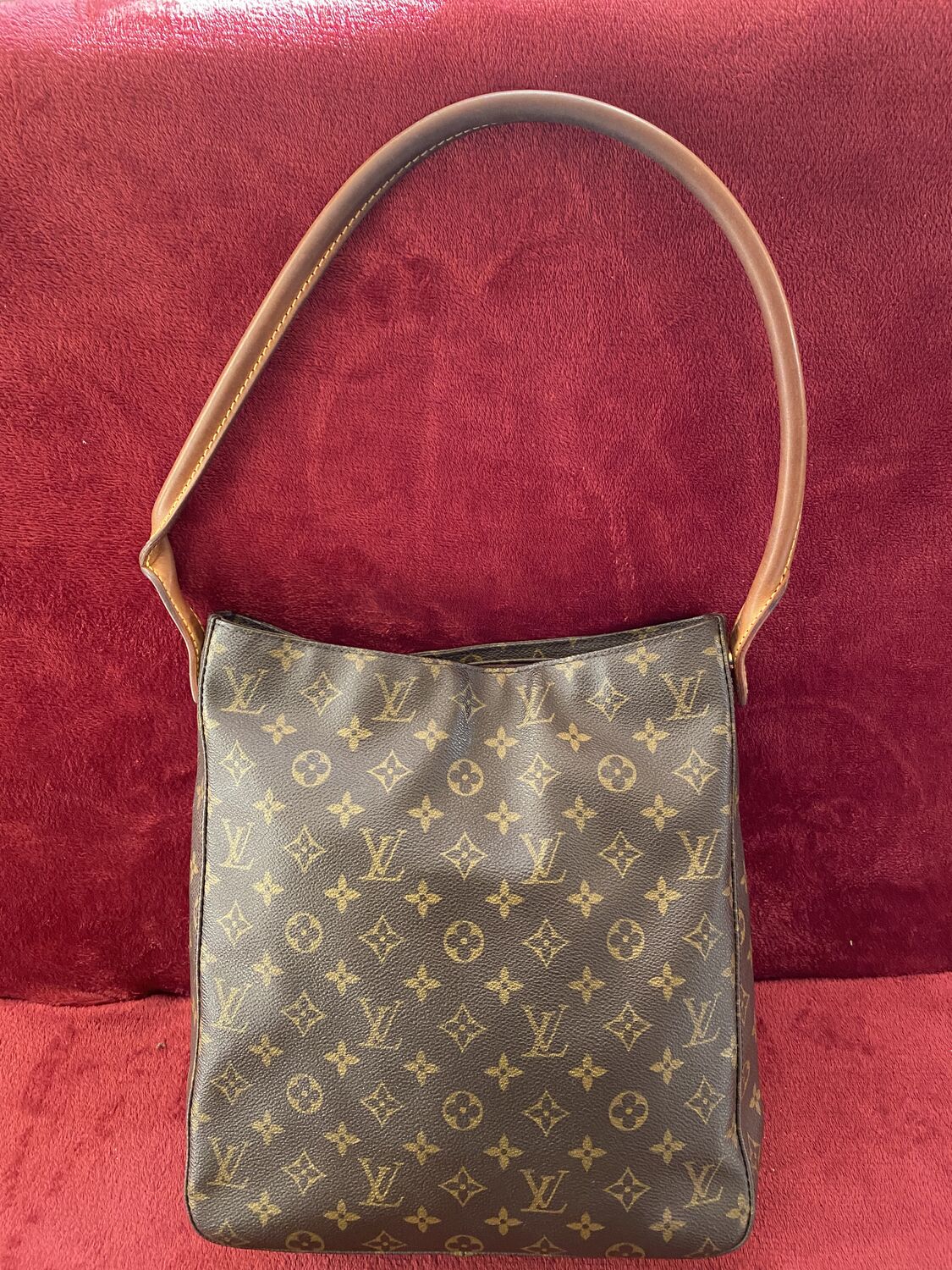 Louis Vuitton Pre-owned Women's Fabric Hobo Bag - Brown - One Size