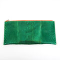 Exotic leather Clutch