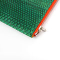 Exotic leather Clutch
