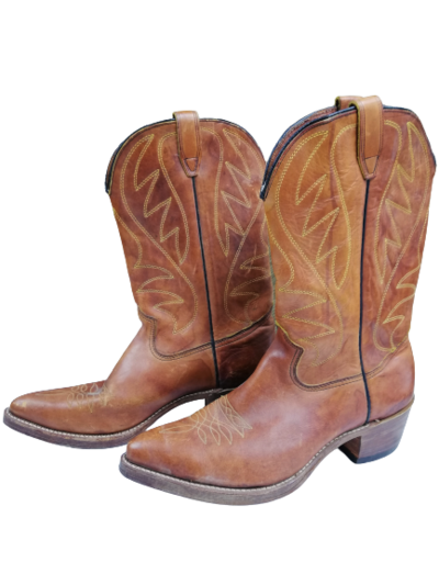 Leather Western Boots