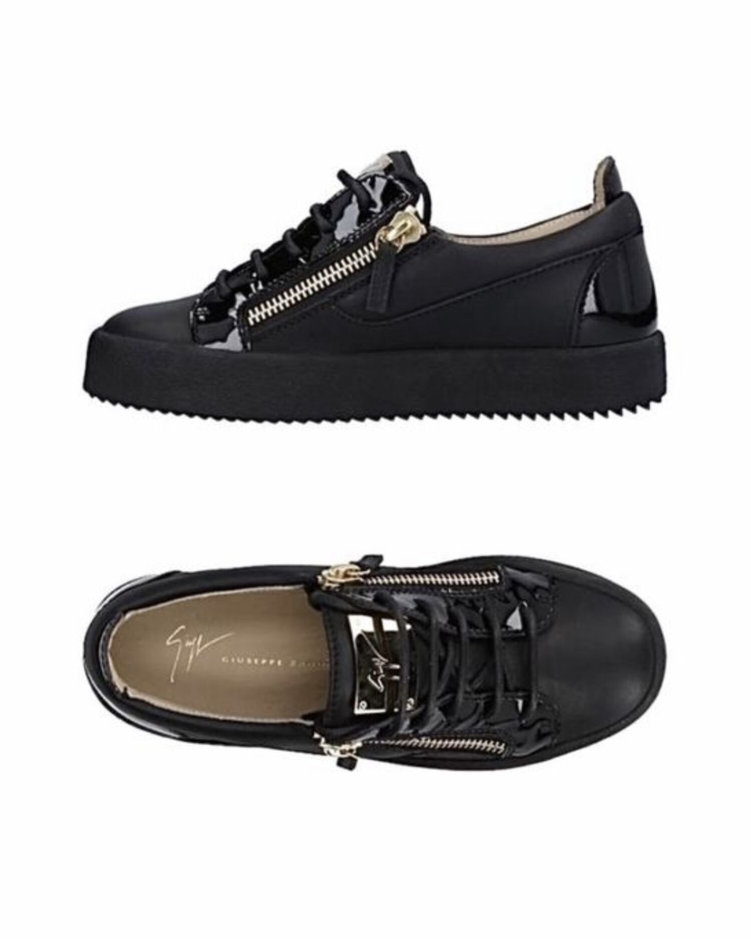 Giuseppe zanotti leather sneakers sale