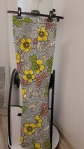 Floral-Print Crepe Flared Pants