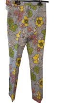 Floral-Print Crepe Flared Pants